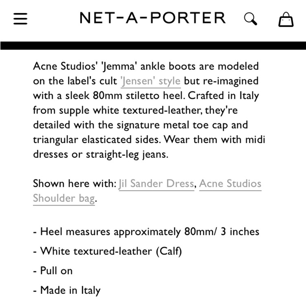 Acne Studios - Jemma Boots - Picture 8 of 13